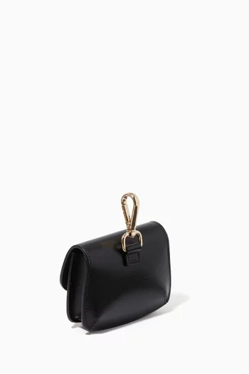La Prima Charm Bag in Bovine Leather  