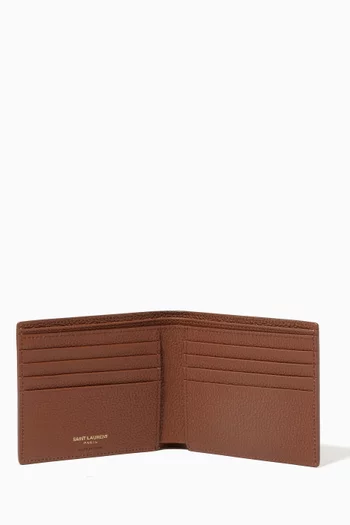 Tiny Monogram East/West Wallet in Leather  