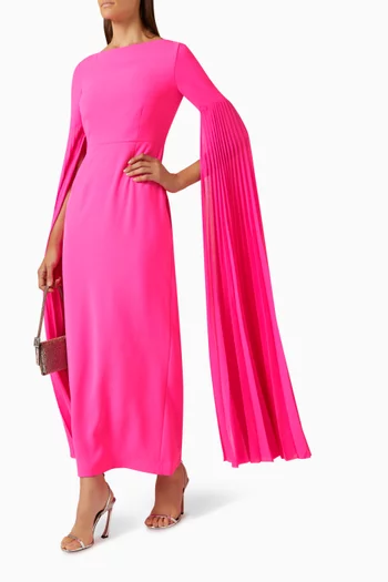 Grace Cape Sleeves Gown