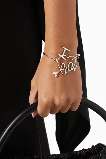I Love Dior Bracelet in Metal