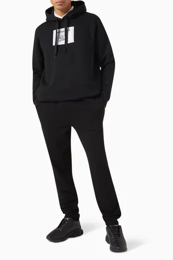 Logo Track Pants in Cotton
