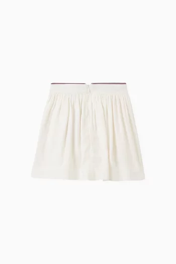 Lace Tape Skirt in Viscose
