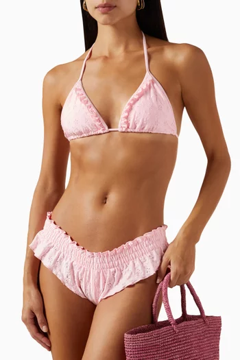 Camilla Bikini Top in Stretch Nylon
