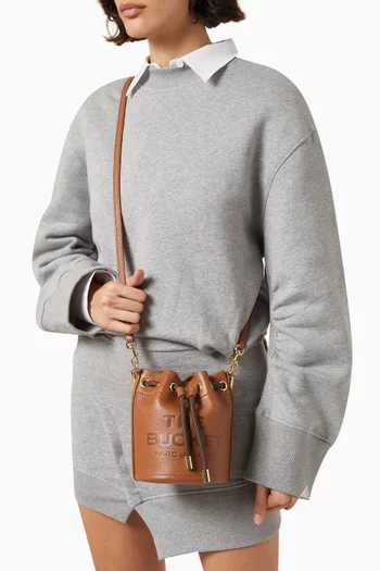 The Mini Bucket Bag in Grain Leather