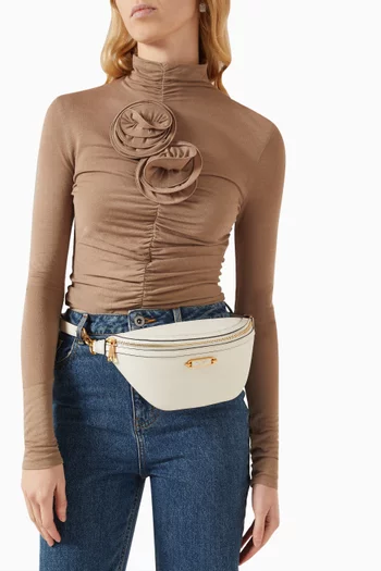 Medium Gramercy Belt Bag in Pebbled Leather