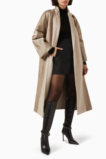 Lab1951 Reversible Coat in Cashmere