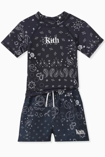 Baby Kai Rashguard Swim T-shirt in Stretch-nylon