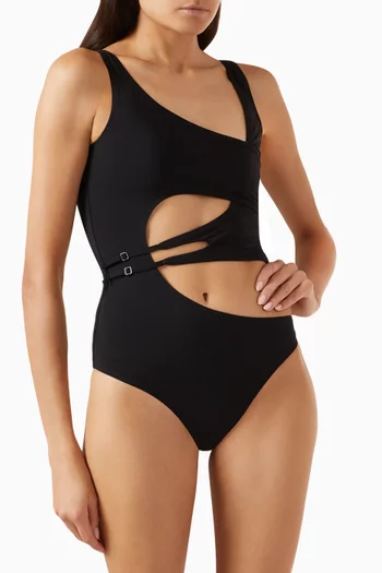 Meteor Cut-out One-piece Swimsuit