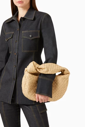 Teen Jodie Bag in Intrecciato Leather