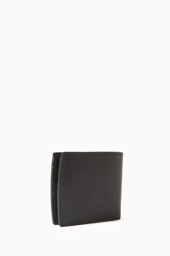 Banque Bi-fold Wallet in Calf Leather