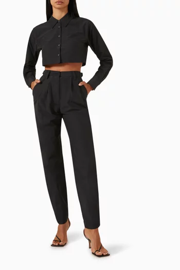 Riley Tailored Pants in Cotton