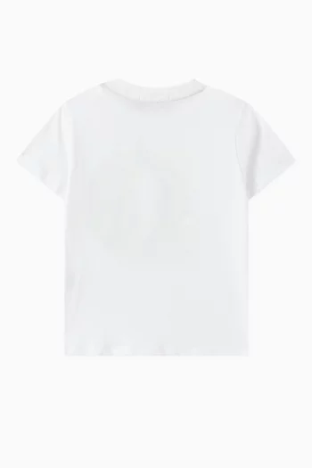 Logo-print T-Shirt in Cotton Jersey