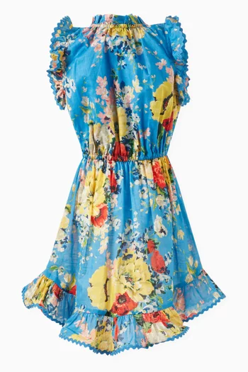 Alight Floral-print Flip Dress in Cotton