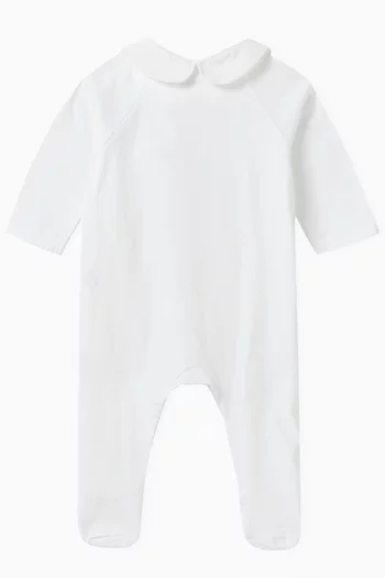 Printed Pyjama Suit in Cotton
