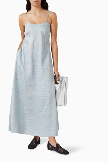 Maxi Dress in Linen-blend