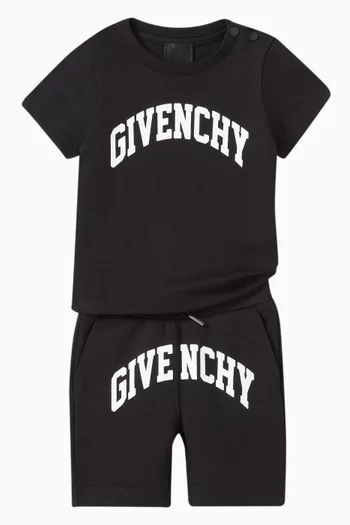 Logo Shorts in Cotton Jersey