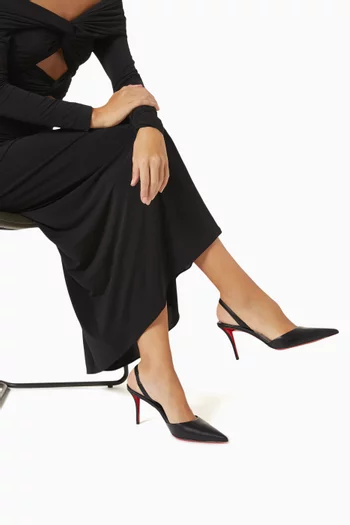 Apostropha 80 Slingback Pumps in Nappa Leather