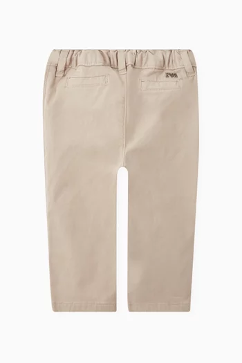 Pants in Stretch Cotton Twill
