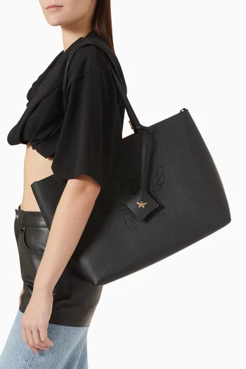 Himmel Shopper Tote Bag in Leather
