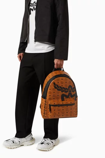 Medium Stark Backpack in Visetos Canvas