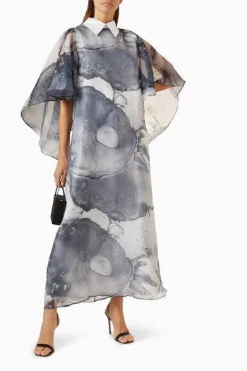 Layla Kaftan in Organza