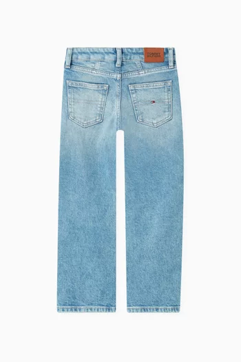 Girlfriend Straight-fit Jeans in Denim