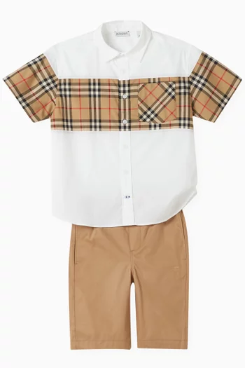 EKD Logo Shorts in Cotton