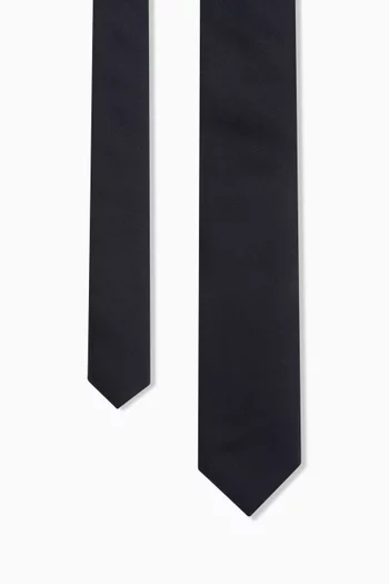 ربطة عنق سادة حرير تويل