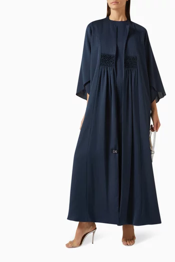 Faizah Smocked Waist Abaya