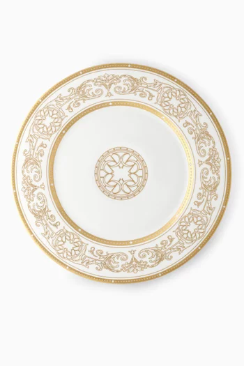 Opera Gold Charger Plate in Fine Bone China