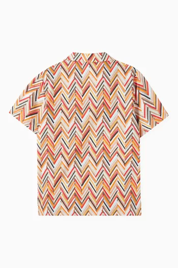 Zigzag Shirt in Cotton