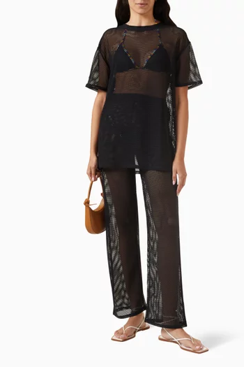 The Contour Pants in Net