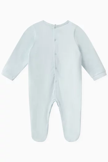 Logo Overall in Cotton