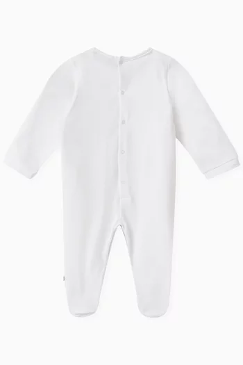 Bag-print Sleepsuit in Pima Cotton-jersey