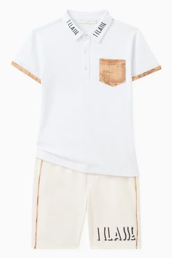 1a Classe Polo Shirt in Cotton
