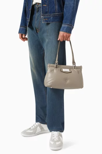 Glam Slam Top-handle Bag in Calf Leather