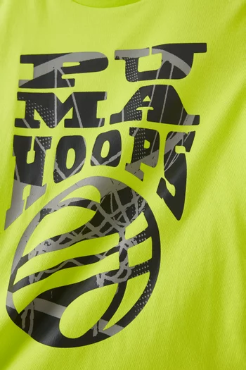 Basketball Blueprint T-shirt in Cotton Jersey