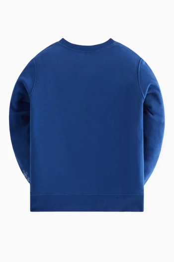 x Disney Donald Duck Crewneck Sweatshirt in Cotton-fleece
