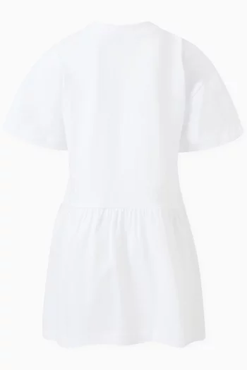 Signature Logo Dress in Cotton Jersey