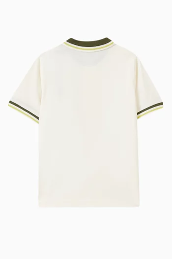 Polo Shirt in Stretch Cotton