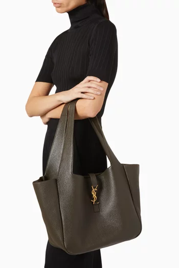 Bea Tote Bag in Grained Leather