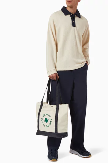 Society Tote Bag in Cotton Twill