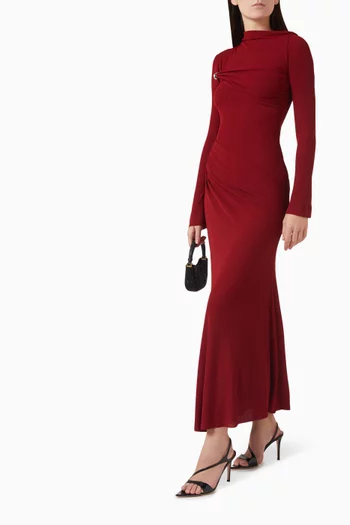 Mina El Sheikhly Dress in Double Jersey Knit