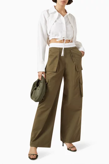 Cargo Rave Pants in Cotton-twill
