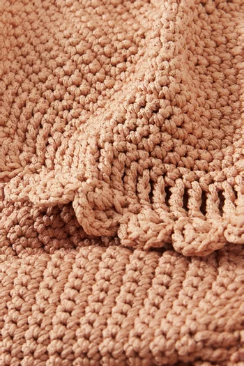 Pearl Crochet Bra in Nylon
