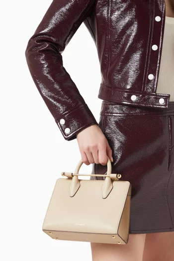 Nano Tote Bag in Leather
