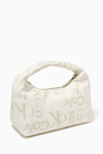 All-over Logo Shoulder Bag in Textile