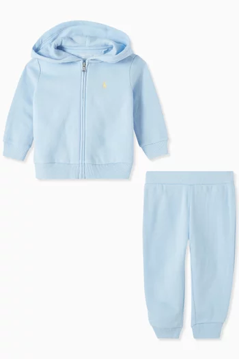 Hoodie & Pants Tracksuit in Cotton-blend