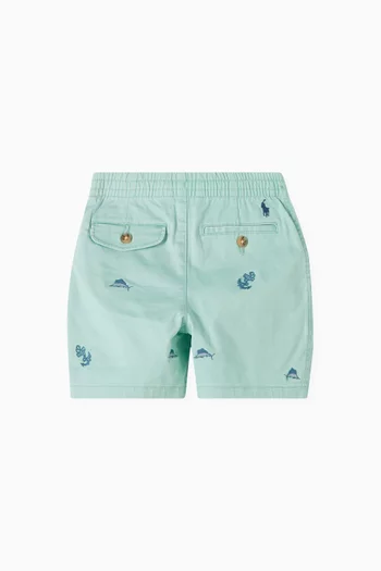 Polo Prepster Marlin Chino Shorts in Cotton-stretch