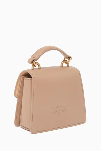 Micro Love One Light Bag in Leather